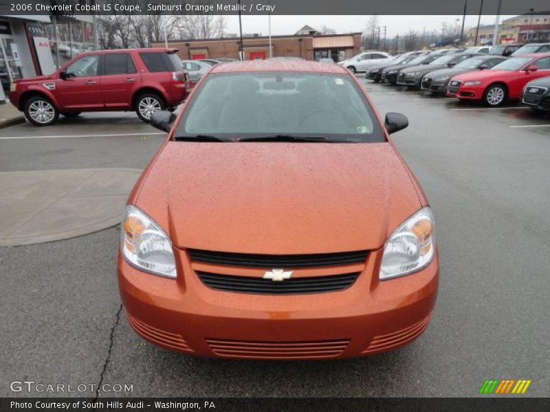 Sunburst Orange Metallic / Gray 2006 Chevrolet Cobalt LS Coupe