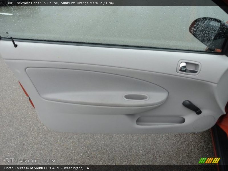 Sunburst Orange Metallic / Gray 2006 Chevrolet Cobalt LS Coupe