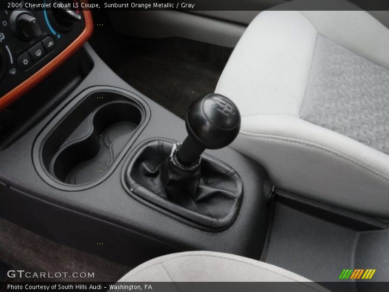 Sunburst Orange Metallic / Gray 2006 Chevrolet Cobalt LS Coupe