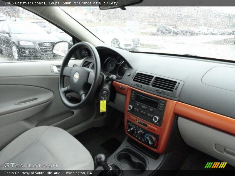 Sunburst Orange Metallic / Gray 2006 Chevrolet Cobalt LS Coupe