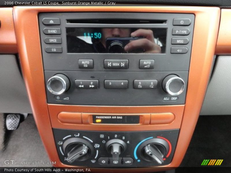 Sunburst Orange Metallic / Gray 2006 Chevrolet Cobalt LS Coupe
