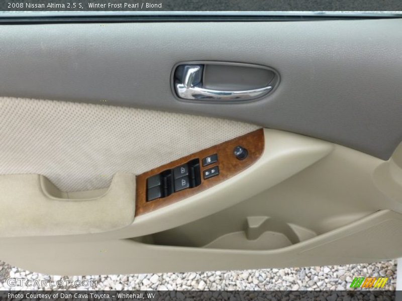 Winter Frost Pearl / Blond 2008 Nissan Altima 2.5 S