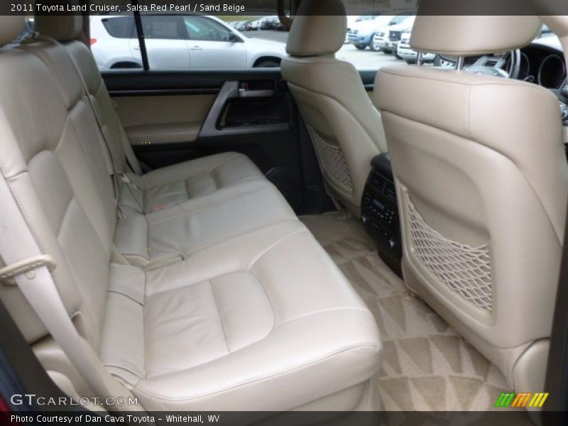 Salsa Red Pearl / Sand Beige 2011 Toyota Land Cruiser