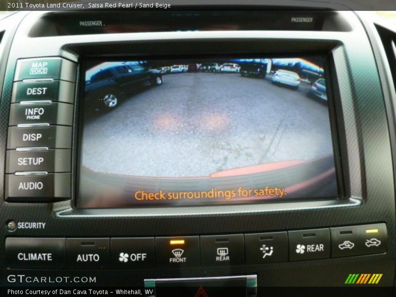 Salsa Red Pearl / Sand Beige 2011 Toyota Land Cruiser