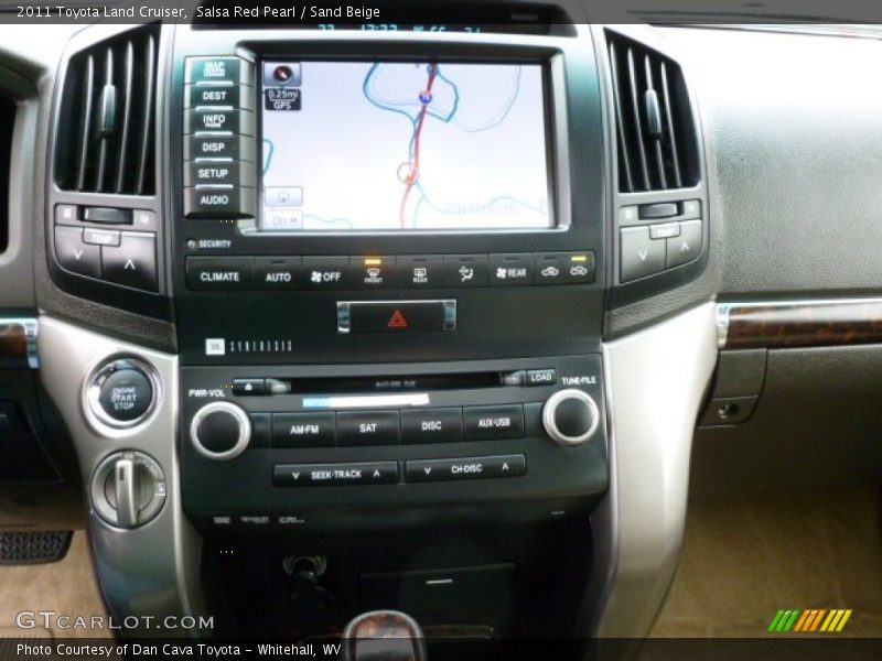 Salsa Red Pearl / Sand Beige 2011 Toyota Land Cruiser