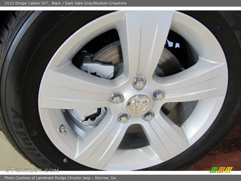 Black / Dark Slate Gray/Medium Graystone 2012 Dodge Caliber SXT
