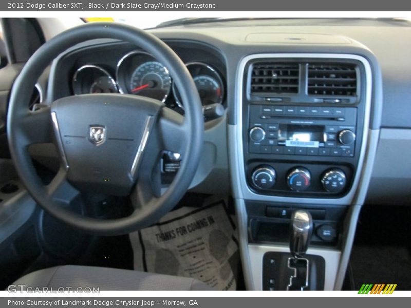 Black / Dark Slate Gray/Medium Graystone 2012 Dodge Caliber SXT