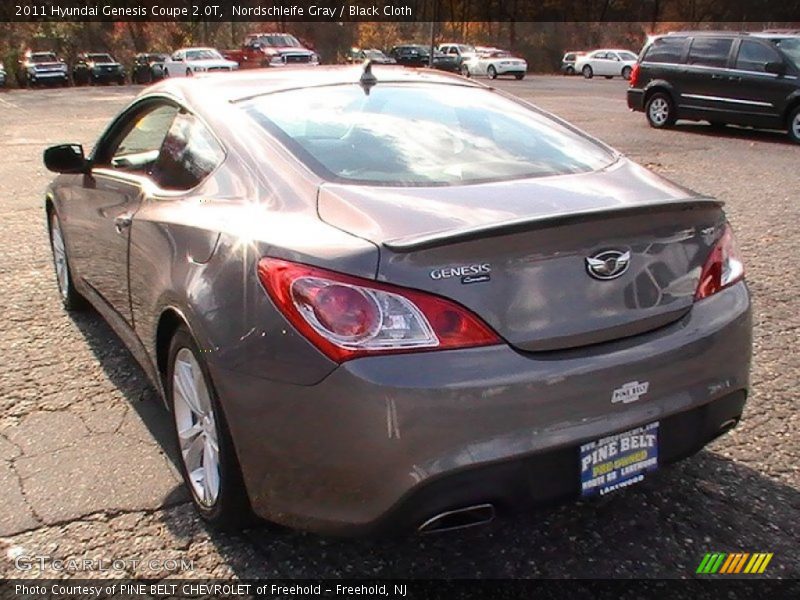 Nordschleife Gray / Black Cloth 2011 Hyundai Genesis Coupe 2.0T