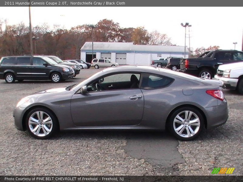 Nordschleife Gray / Black Cloth 2011 Hyundai Genesis Coupe 2.0T