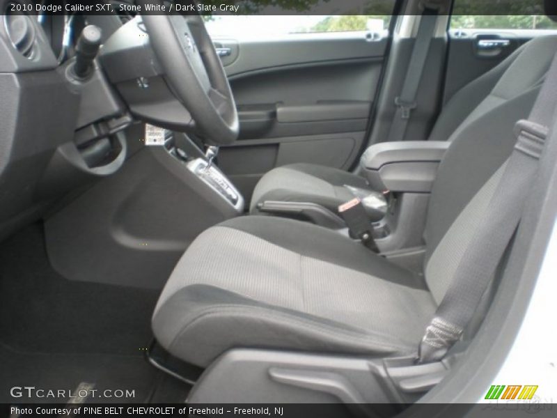 Stone White / Dark Slate Gray 2010 Dodge Caliber SXT