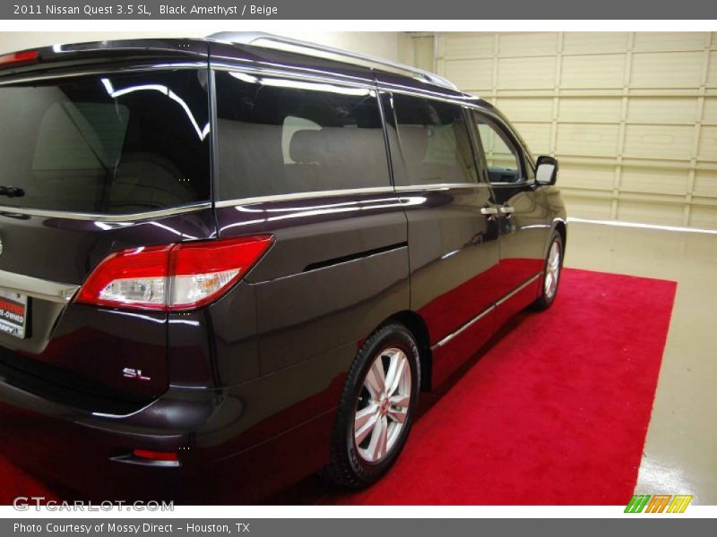 Black Amethyst / Beige 2011 Nissan Quest 3.5 SL