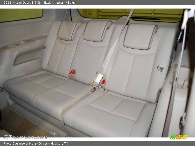 Black Amethyst / Beige 2011 Nissan Quest 3.5 SL