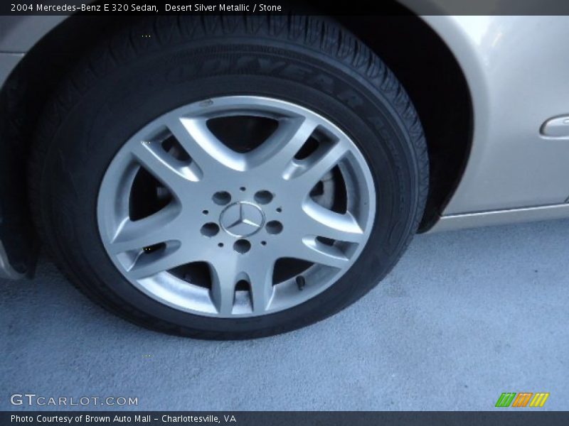 Desert Silver Metallic / Stone 2004 Mercedes-Benz E 320 Sedan