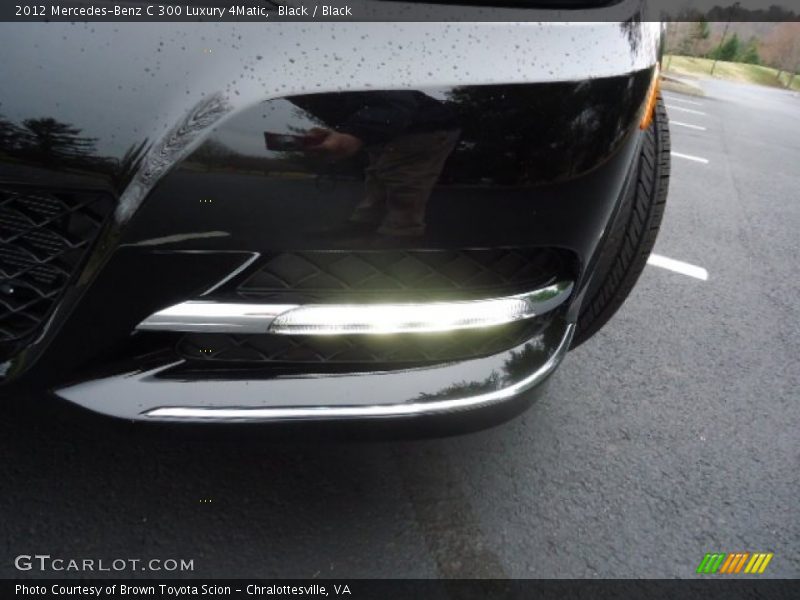 Black / Black 2012 Mercedes-Benz C 300 Luxury 4Matic