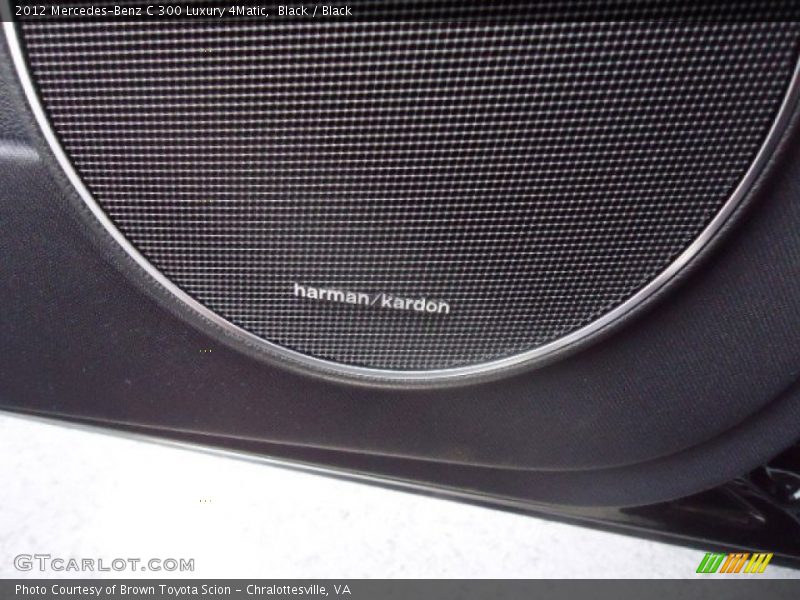 Black / Black 2012 Mercedes-Benz C 300 Luxury 4Matic