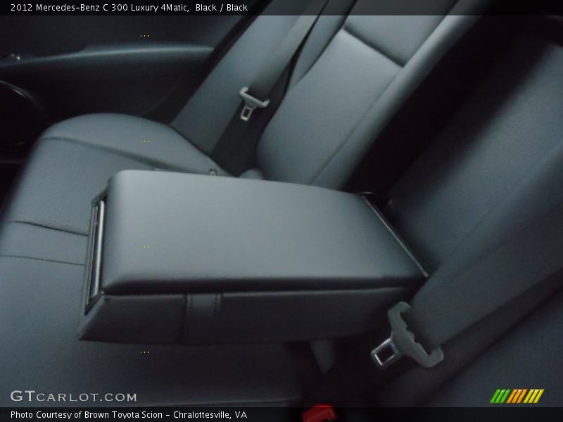 Black / Black 2012 Mercedes-Benz C 300 Luxury 4Matic