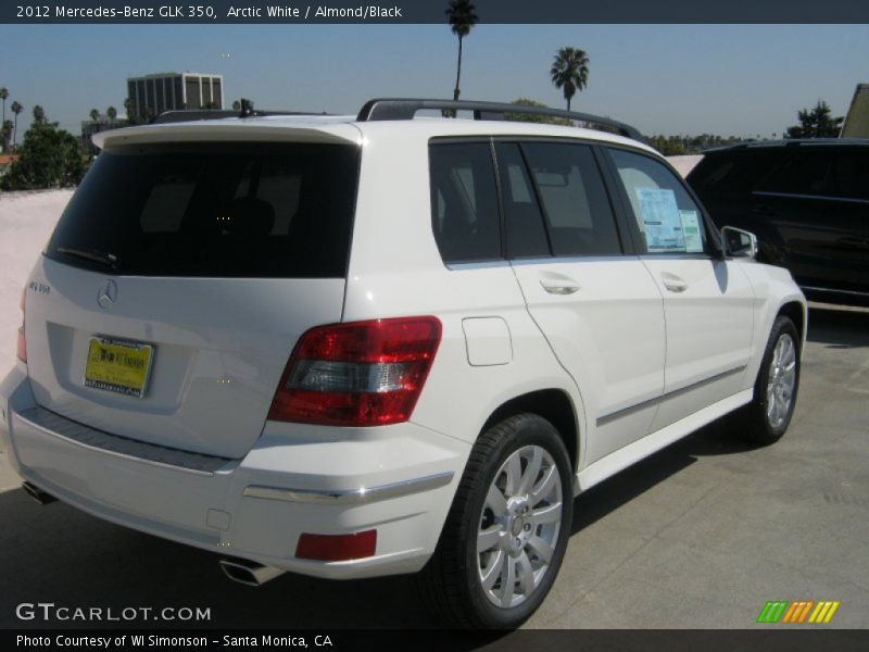 Arctic White / Almond/Black 2012 Mercedes-Benz GLK 350