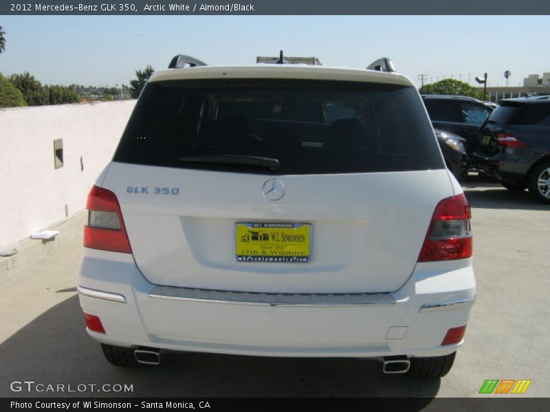 Arctic White / Almond/Black 2012 Mercedes-Benz GLK 350