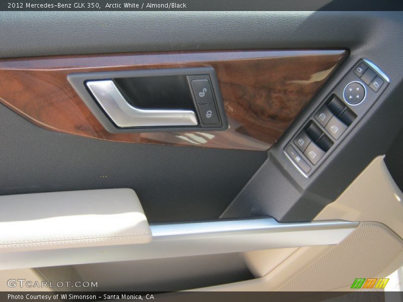 Arctic White / Almond/Black 2012 Mercedes-Benz GLK 350