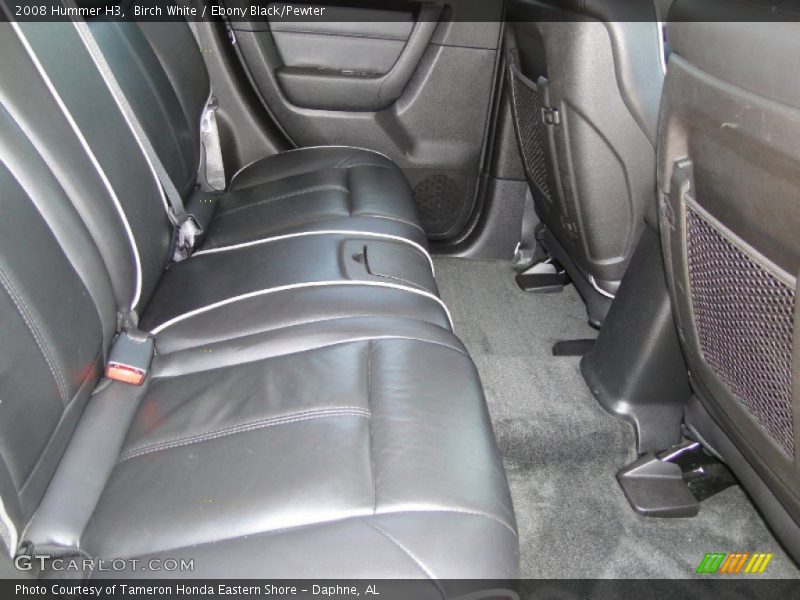Rear Seat of 2008 H3 