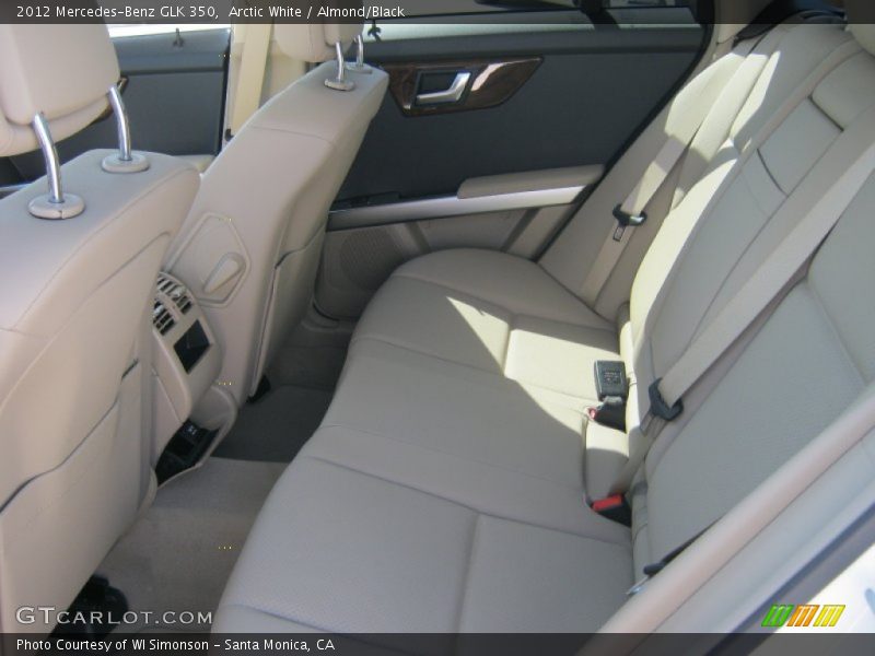Arctic White / Almond/Black 2012 Mercedes-Benz GLK 350