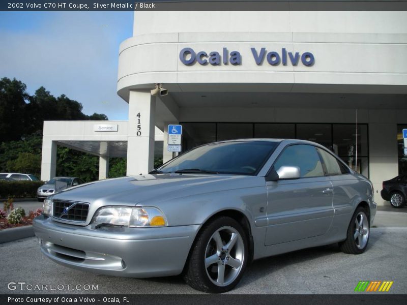 Silver Metallic / Black 2002 Volvo C70 HT Coupe