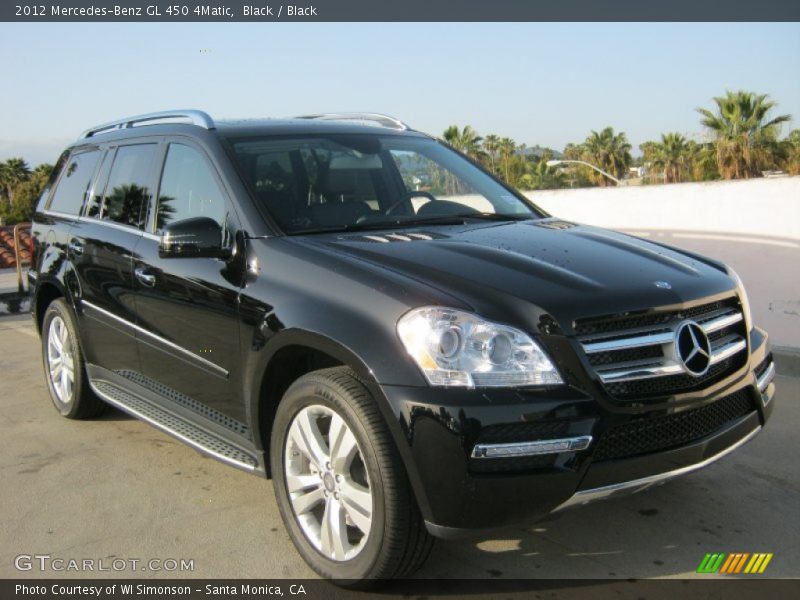 Black / Black 2012 Mercedes-Benz GL 450 4Matic