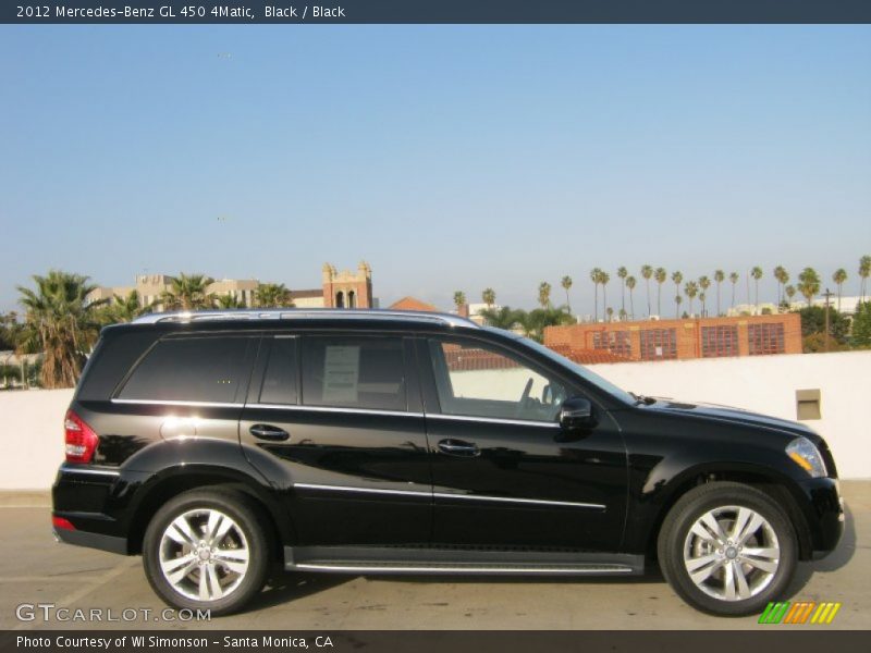 Black / Black 2012 Mercedes-Benz GL 450 4Matic