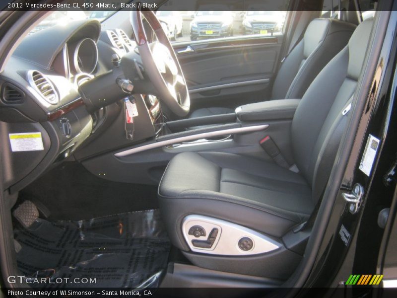 Black / Black 2012 Mercedes-Benz GL 450 4Matic