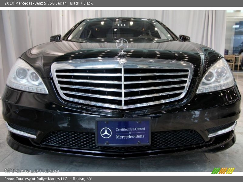 Black / Black 2010 Mercedes-Benz S 550 Sedan