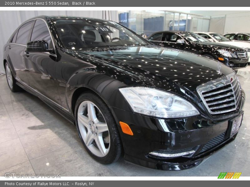 Black / Black 2010 Mercedes-Benz S 550 Sedan