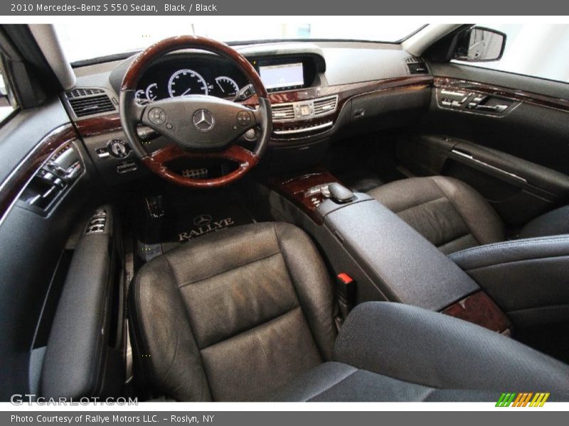 Black / Black 2010 Mercedes-Benz S 550 Sedan
