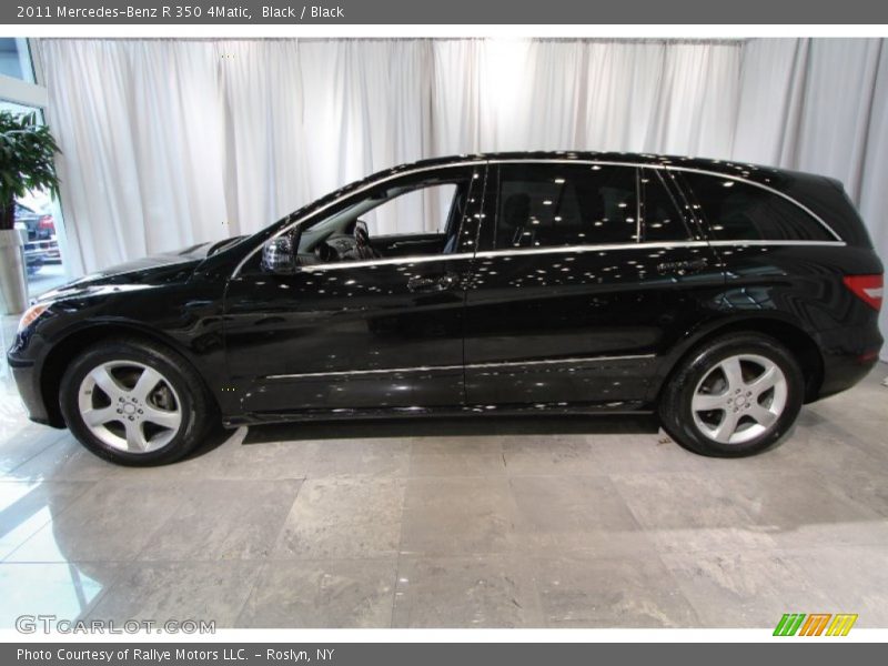 Black / Black 2011 Mercedes-Benz R 350 4Matic