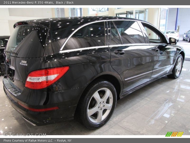 Black / Black 2011 Mercedes-Benz R 350 4Matic