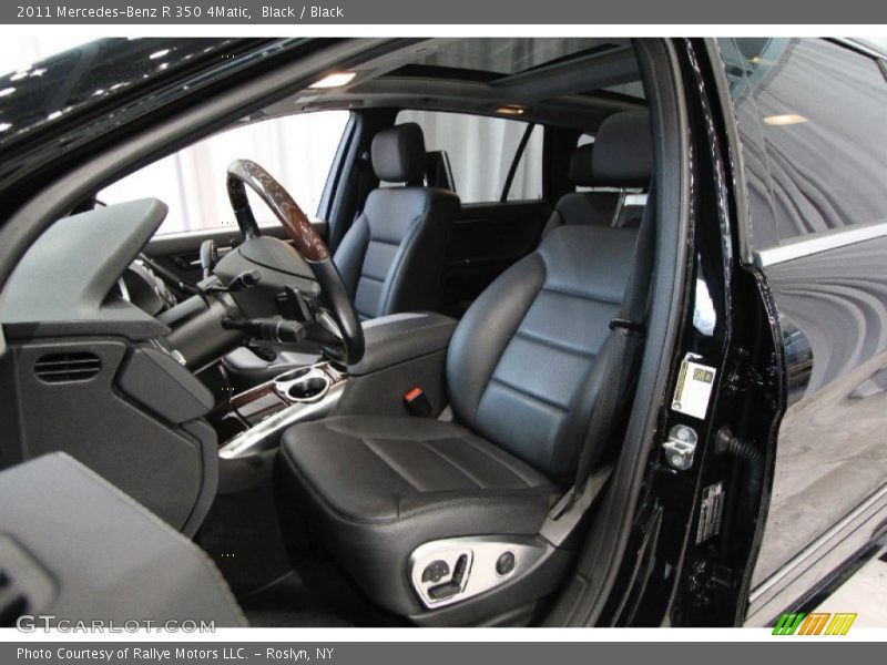 Black / Black 2011 Mercedes-Benz R 350 4Matic