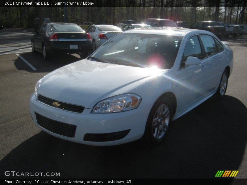 Summit White / Ebony 2011 Chevrolet Impala LT