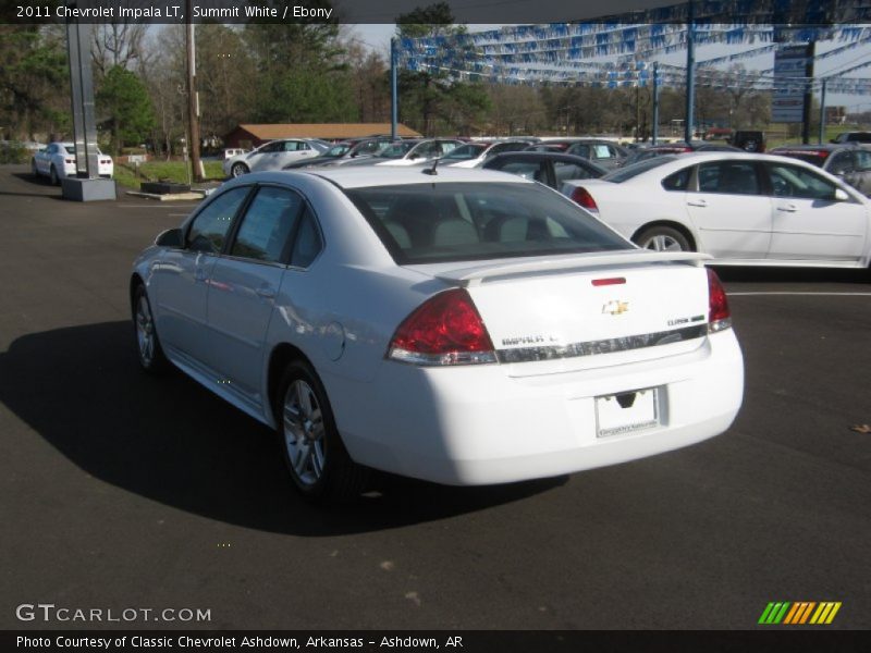 Summit White / Ebony 2011 Chevrolet Impala LT