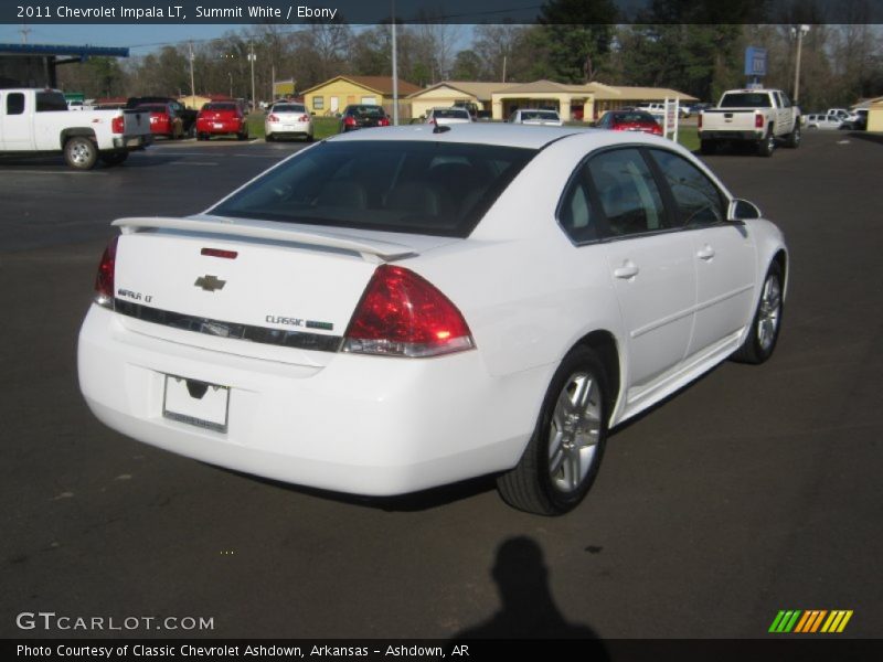 Summit White / Ebony 2011 Chevrolet Impala LT