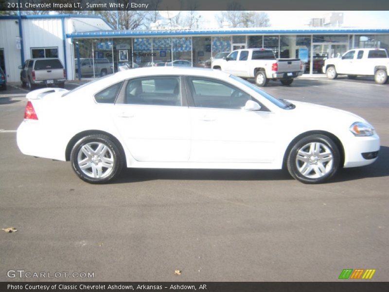 Summit White / Ebony 2011 Chevrolet Impala LT