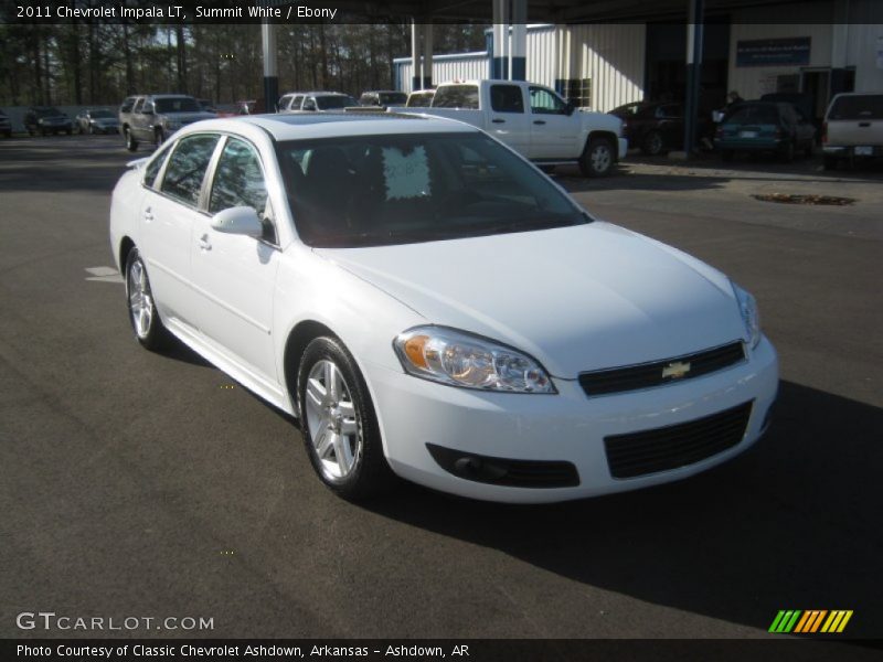 Summit White / Ebony 2011 Chevrolet Impala LT