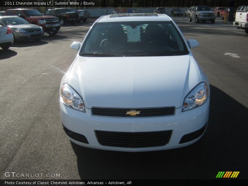 Summit White / Ebony 2011 Chevrolet Impala LT