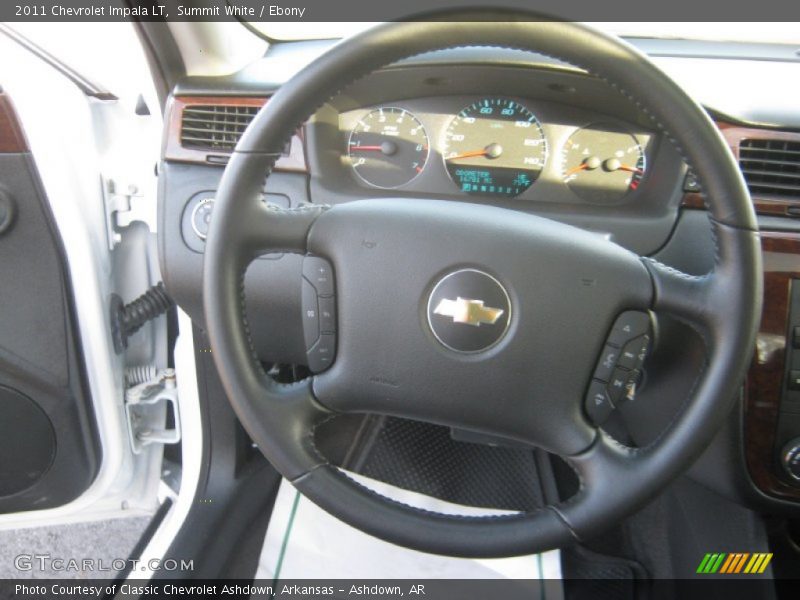Summit White / Ebony 2011 Chevrolet Impala LT