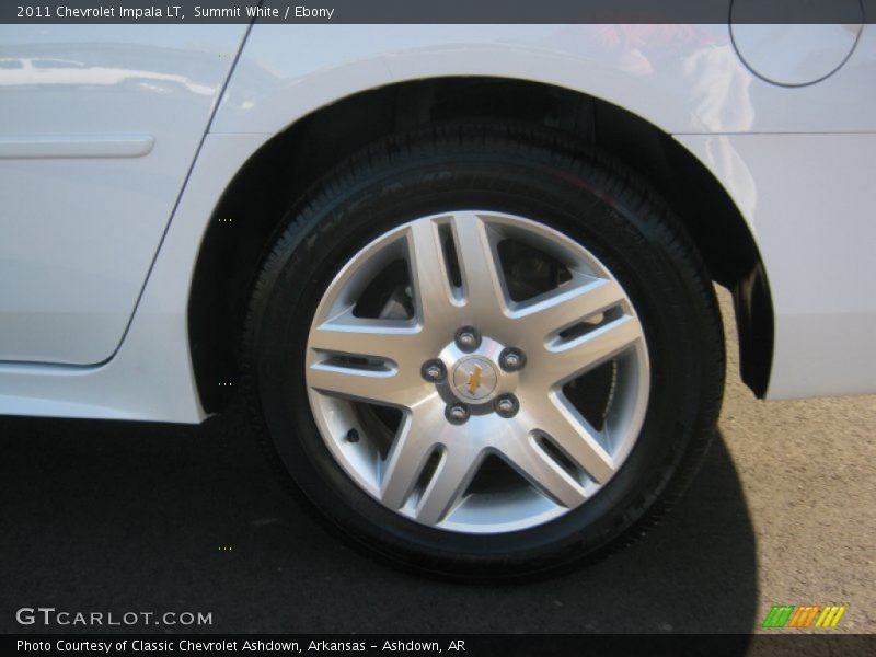 Summit White / Ebony 2011 Chevrolet Impala LT