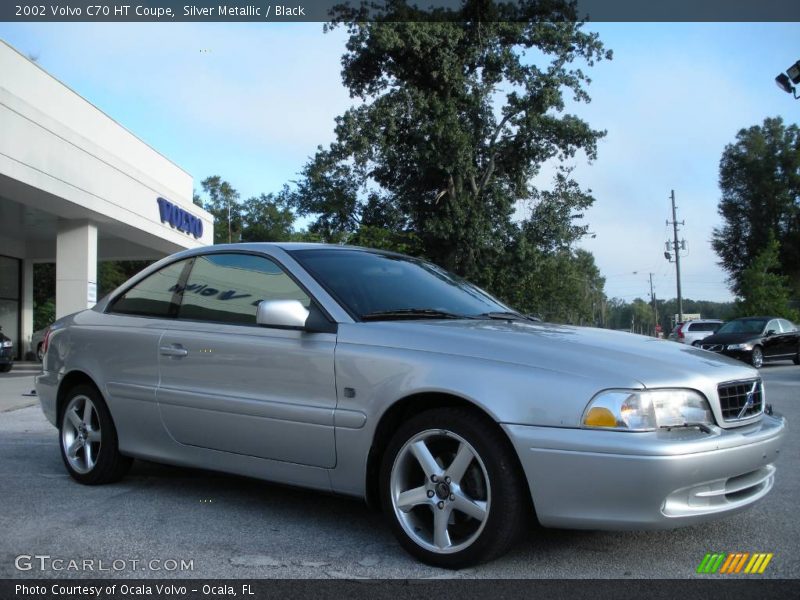Silver Metallic / Black 2002 Volvo C70 HT Coupe