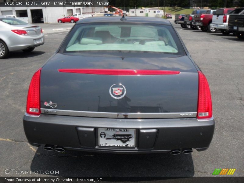 Grey Flannel / Titanium/Dark Titanium 2010 Cadillac DTS