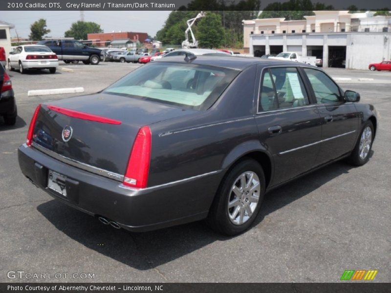 Grey Flannel / Titanium/Dark Titanium 2010 Cadillac DTS