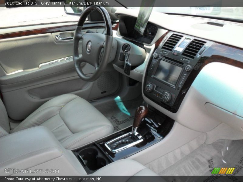 Grey Flannel / Titanium/Dark Titanium 2010 Cadillac DTS