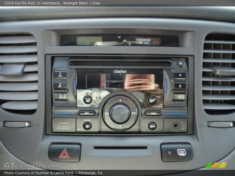 Midnight Black / Gray 2009 Kia Rio Rio5 LX Hatchback