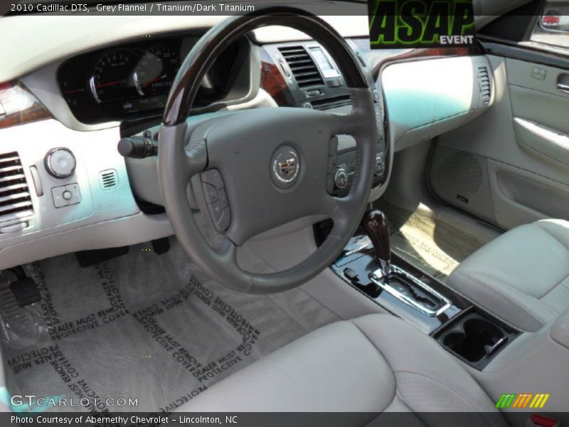 Grey Flannel / Titanium/Dark Titanium 2010 Cadillac DTS