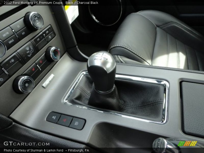 2012 Mustang V6 Premium Coupe 6 Speed Manual Shifter